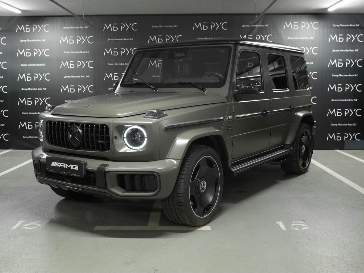 Mercedes-Benz G-Класс AMG II (W463) [рестайлинг] G 63 4.0 AT 4Matic (585 л.с.) AMG G 63 Зелёный 2026 с пробегом 10 км