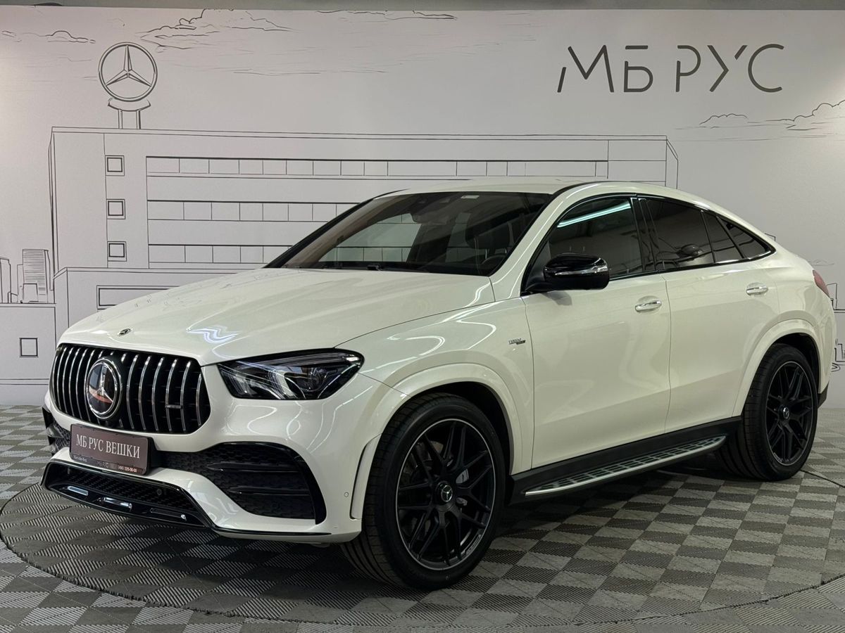 Mercedes-Benz GLE coupe AMG II поколение (C167) 53 AMG 3.0 AT 4Matic (435 л.с.) Base Белый 2020 с пробегом 40 955 км