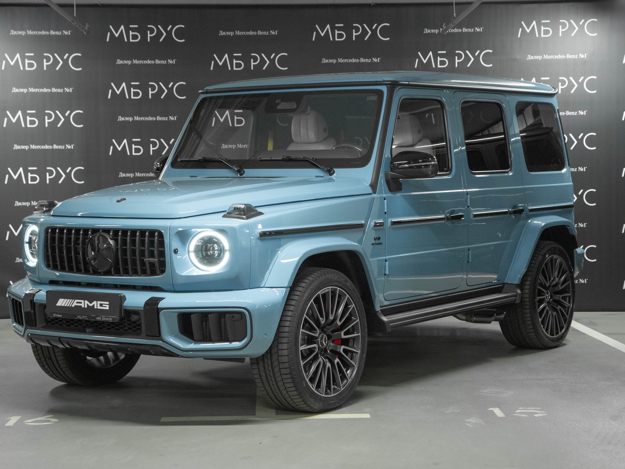 Mercedes-Benz G-Класс AMG II (W463) [рестайлинг] G 63 4.0 AT 4Matic (585 л.с.) AMG G 63 Синий 2026 