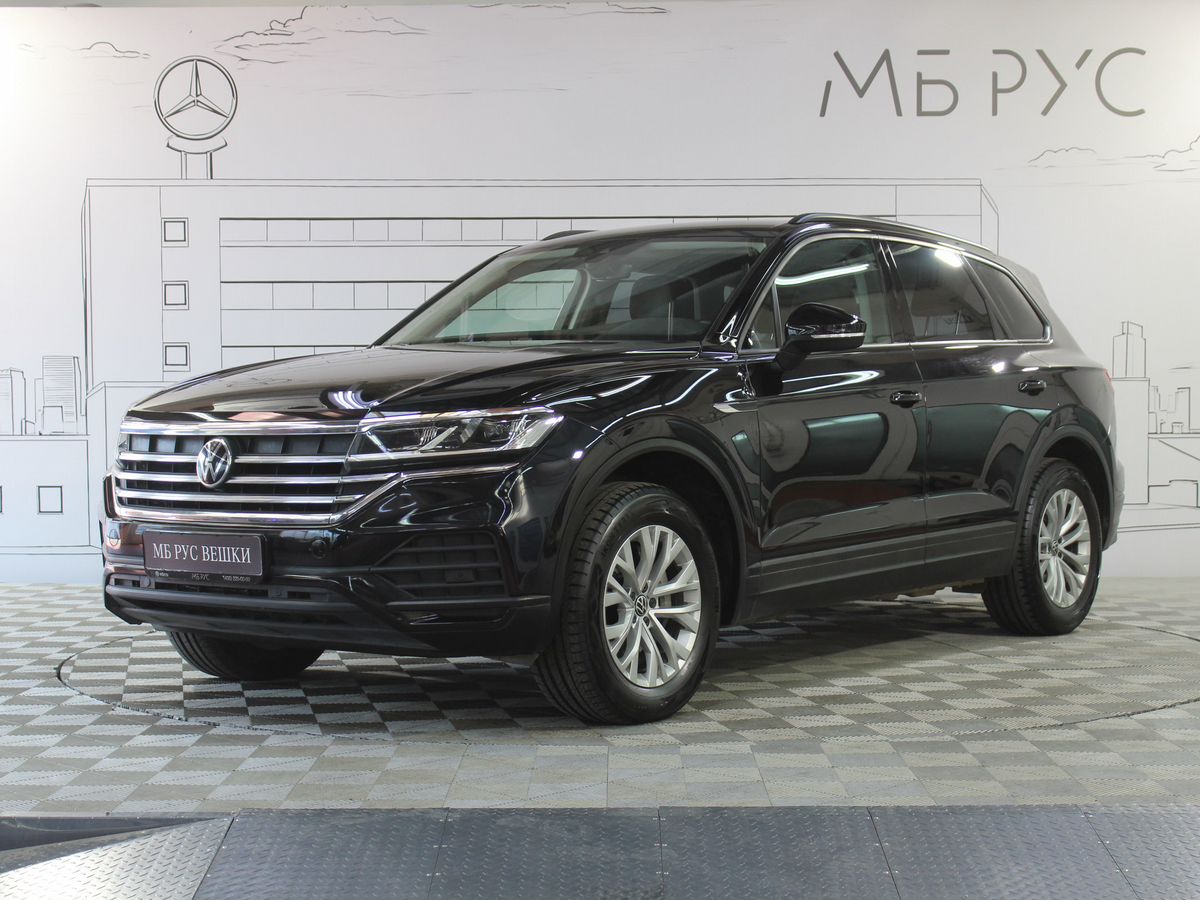 Volkswagen Touareg III поколение 3.0d AT 4WD (249 л.с.) Respect (2018-2021) Чёрный 2021 с пробегом 56 265 км