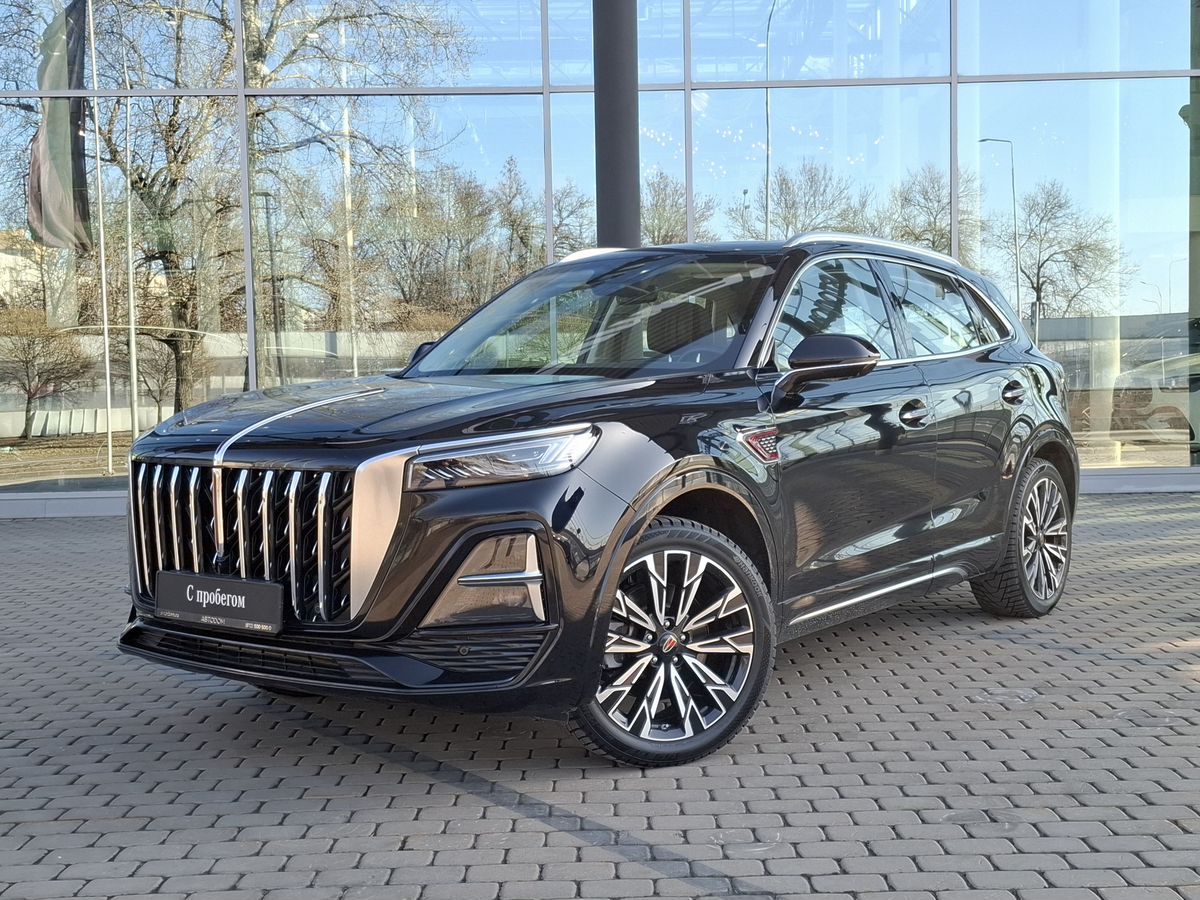 Автомобиль Hongqi HS5 I [рестайлинг] 2.0 AT 4WD (245 л.с.) Flagship Pro Чёрный 2023 с пробегом 28 788 км