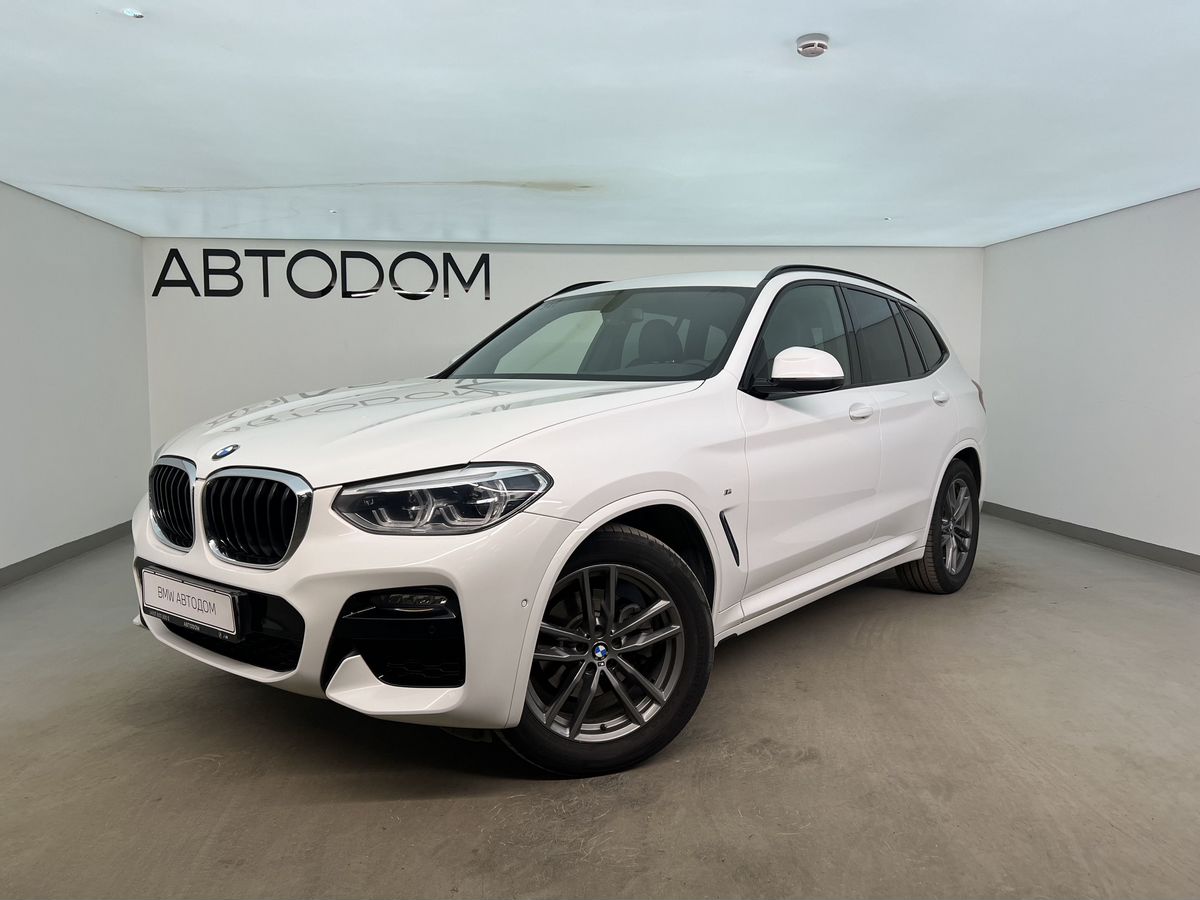 BMW X3 III поколение (G01) 2.0d AT 4WD (190 л.с.) M Sport Белый 2020 с пробегом 122 200 км