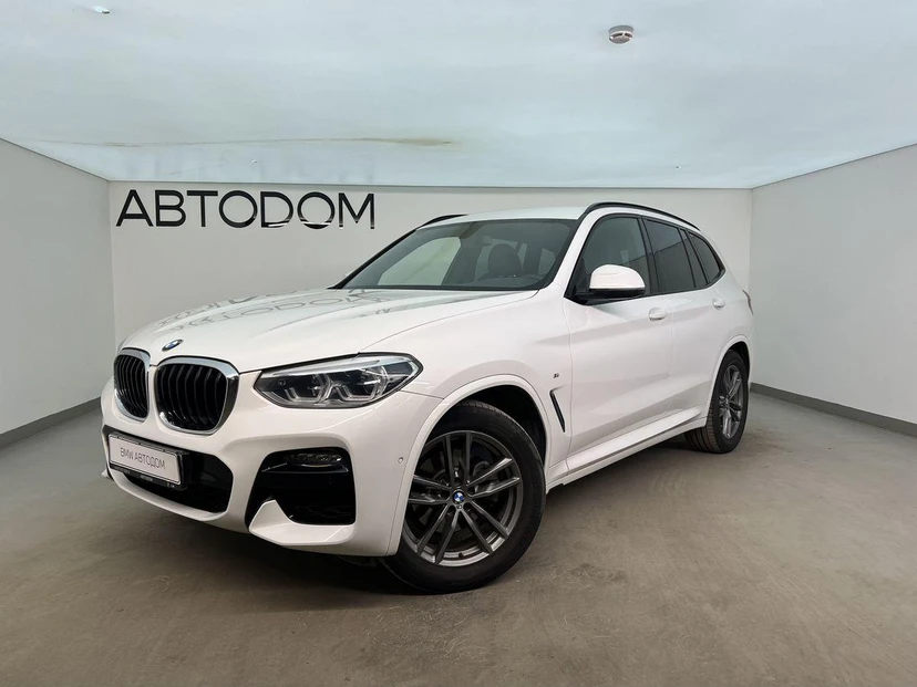 BMW X3 III поколение (G01) 2.0d AT 4WD (190 л.с.) M Sport Белый 2020 с пробегом 122 200 км