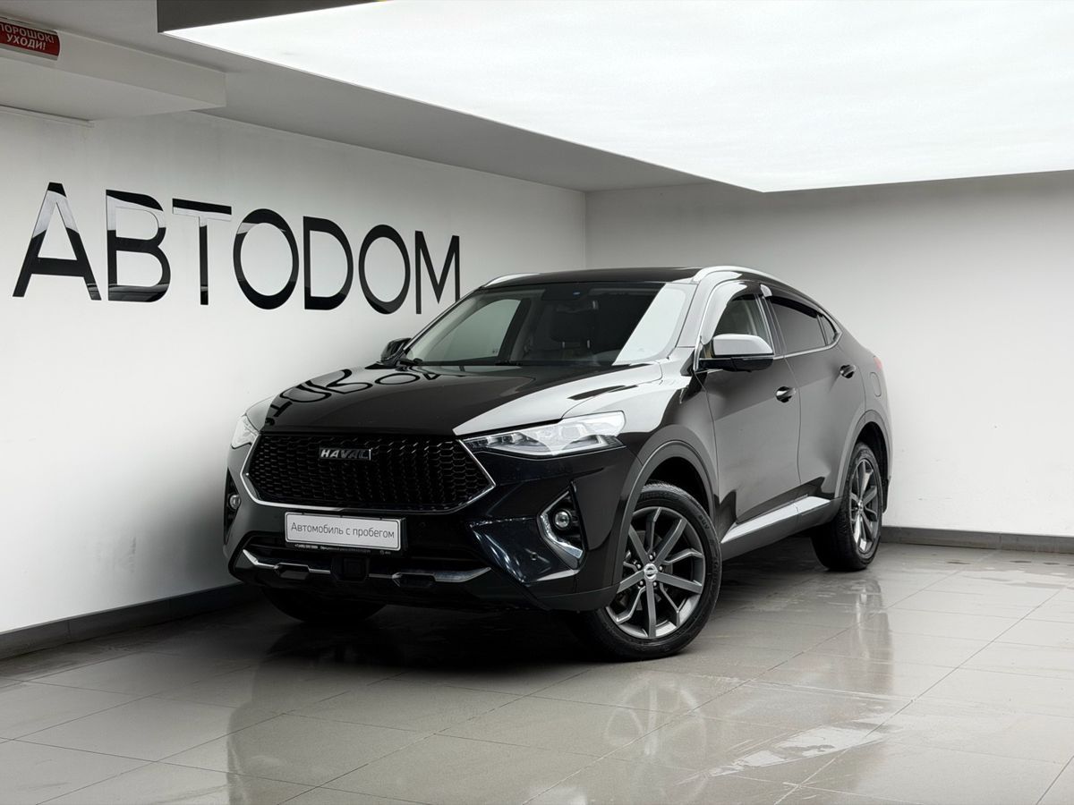 Haval F7x I поколение 2.0 AMT 4WD (190 л.с.) Premium Чёрный 2021 с пробегом 99 298 км