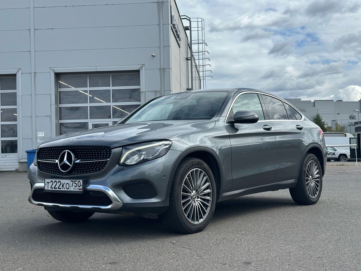 Mercedes-Benz GLC coupe I поколение (C253) 220 2.1d AT 4Matic (170 л.с.) Особая серия Серый 2017 с пробегом 115 531 км