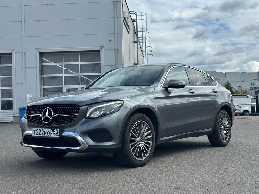 Mercedes-Benz GLC coupe I поколение (C253) 220 2.1d AT 4Matic (170 л.с.) Особая серия Серый 2017 с пробегом 115 531 км