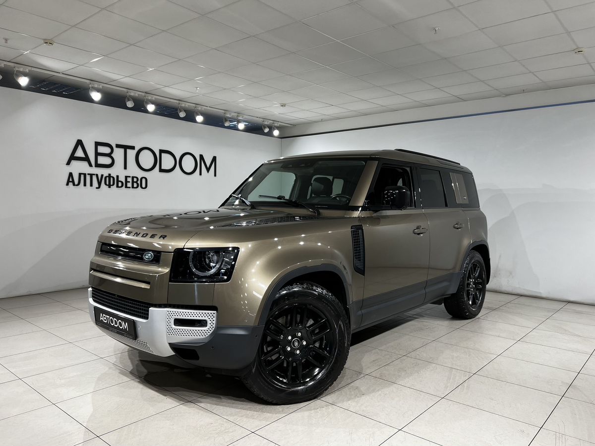 Land Rover Defender II поколение 3.0d AT 4WD (249 л.с.) SE Зелёный 2021 с пробегом 65 000 км