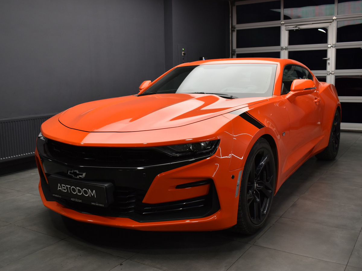 Chevrolet Camaro VI [рестайлинг] 2.0 AT (238 л.с.) 3LT Оранжевый 2019 с пробегом 28 746 км