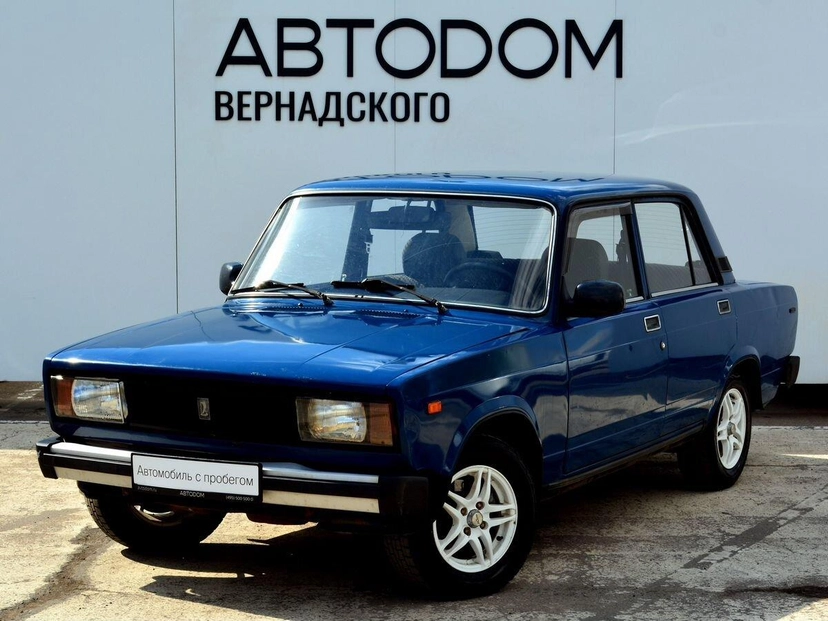 Автомобиль Lada (ВАЗ) 2105 I поколение 1.5 MT (71 л.с.) Base Синий 2000 с пробегом 72 375 км