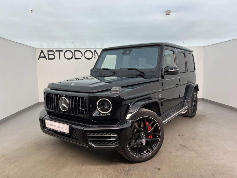 Автомобиль Mercedes-Benz G-Класс AMG II поколение (W463) 63 AMG 4.0 AT 4Matic (585 л.с.) AMG G 63 Чёрный 2021 с пробегом 56 711 км