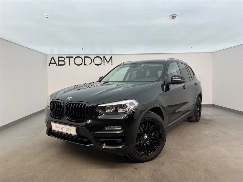 Автомобиль BMW X3 III поколение (G01) 2.0d AT 4WD (190 л.с.) xLine Чёрный 2018 с пробегом 208 941 км