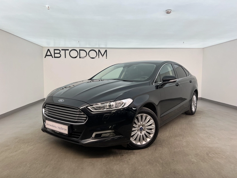 Автомобиль Ford Mondeo V поколение 2.5 AT (149 л.с.) Trend Чёрный 2018 с пробегом 81 650 км