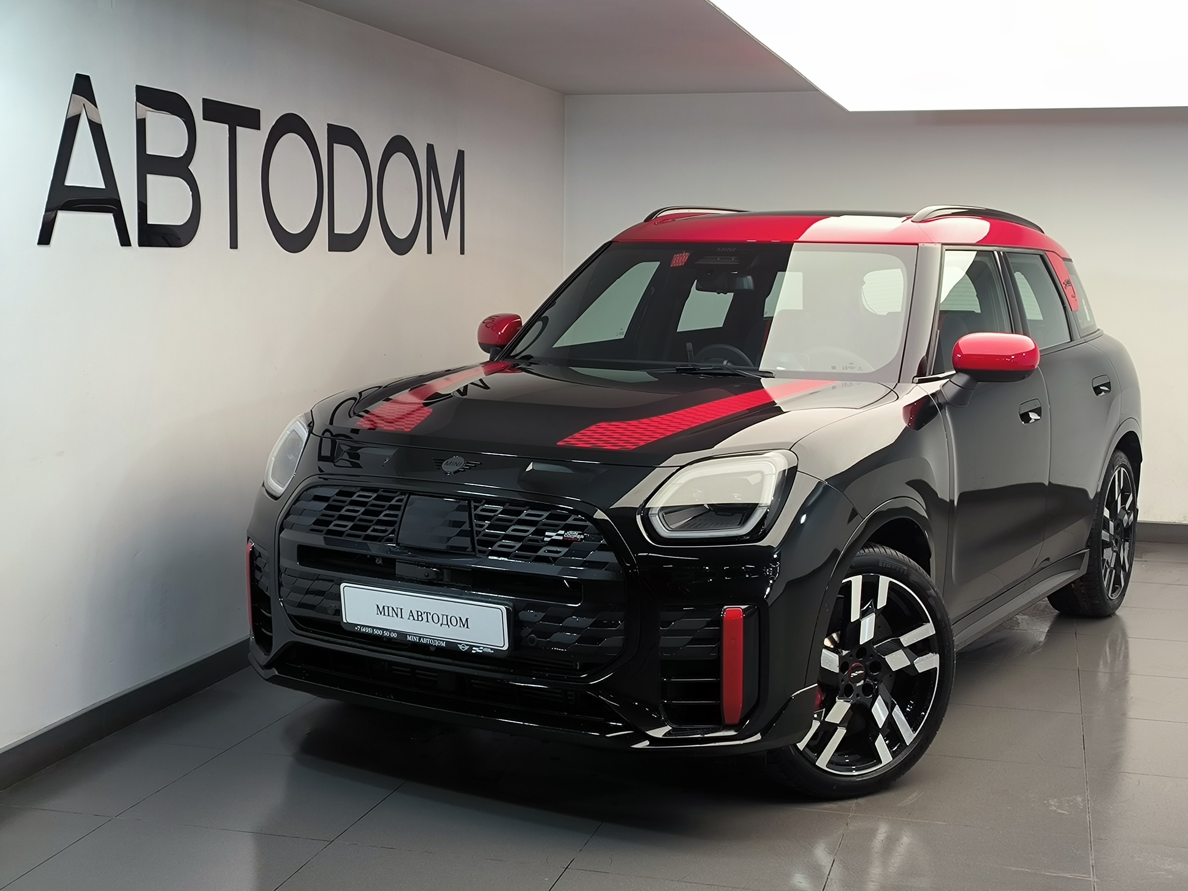 MINI Countryman III поколение (U25) JCW 2.0 AMT 4WD (300 л.с.) John Cooper Works Чёрный 2026 
