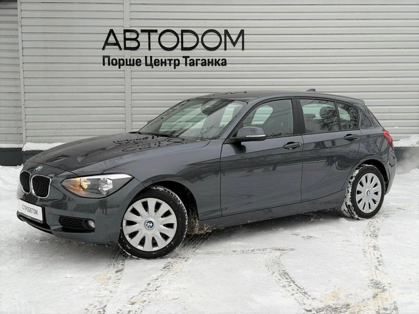 Автомобиль BMW 1 серии II поколение (F20/F21) 116 1.6 AT (136 л.с.) Base Серый 2012 с пробегом 112 594 км