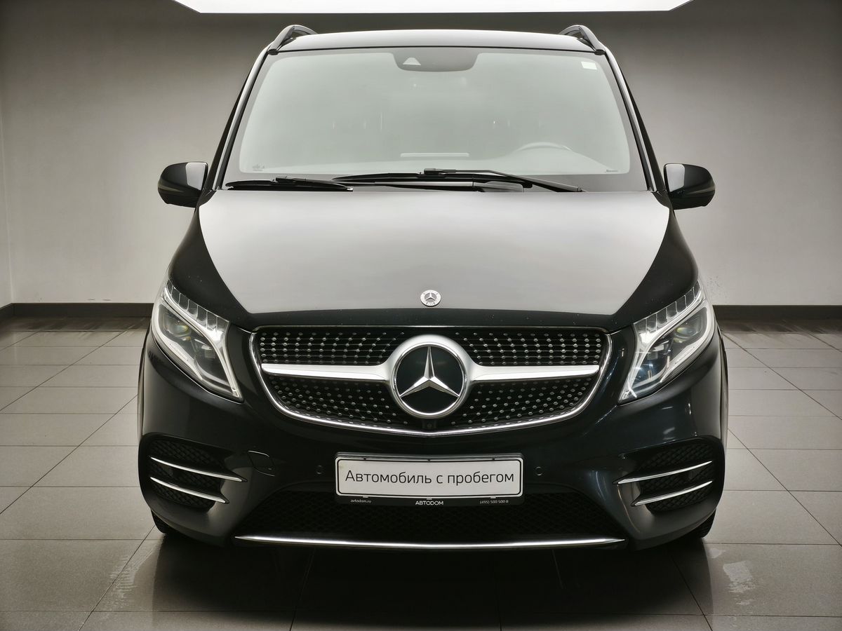 Автомобиль Mercedes-Benz V-Класс II (W447) [рестайлинг] 2.0d AT 4Matic Long (237 л.с.) Base Чёрный 2022 с пробегом 102 689 км