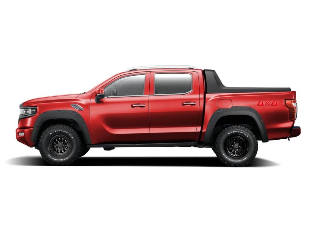 Автомобиль Foton Tunland V9 I поколение 2.0d AT 4WD (159 л.с.) Prestige Красный 2025 