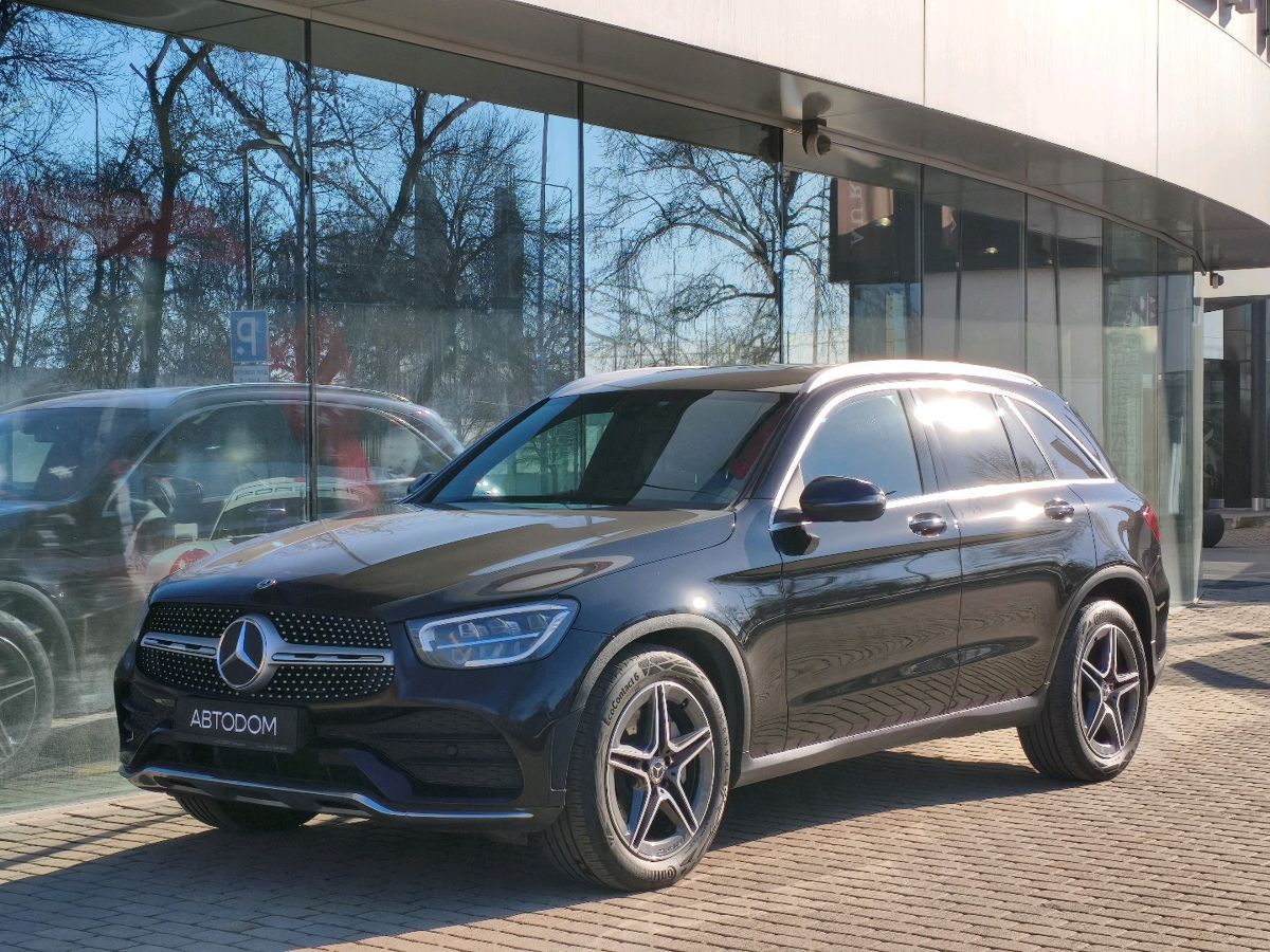 Автомобиль Mercedes-Benz GLC I (X253) [рестайлинг] 300 2.0d AT 4Matic (245 л.с.) Sport Чёрный 2019 с пробегом 137 674 км