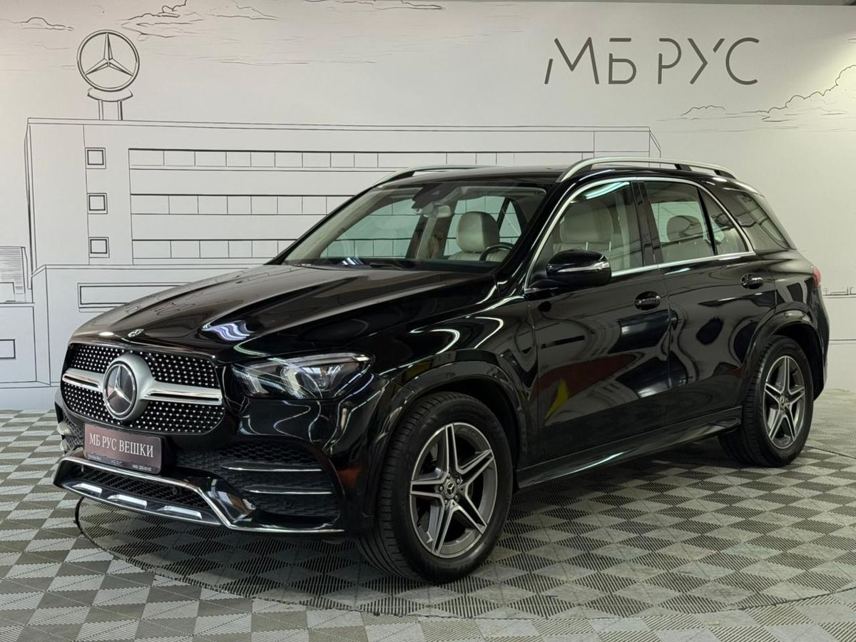 Mercedes-Benz GLE II поколение (V167) 300 2.0d AT 4Matic (245 л.с.) Premium Чёрный 2019 с пробегом 148 000 км
