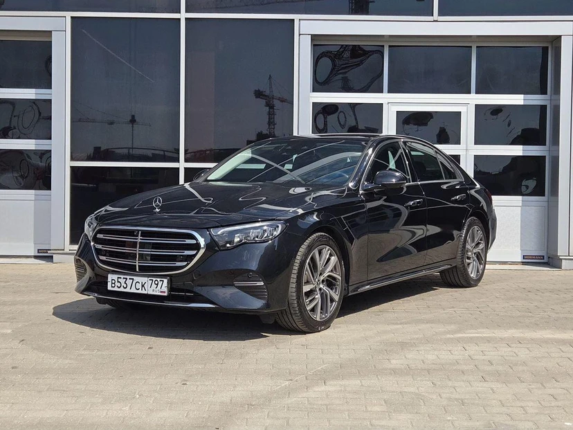 Mercedes-Benz E-Класс VI поколение (W214/S214) 2.0d AT 4Matic (197 л.с.) Base Чёрный 2024 с пробегом 11 200 км