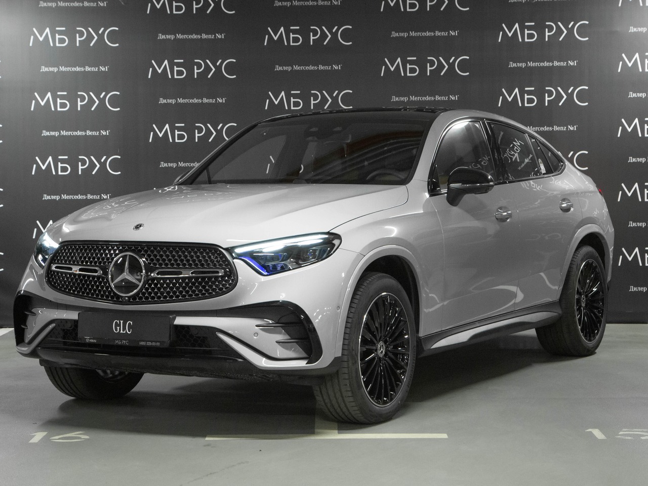 Mercedes-Benz GLC coupe II поколение (C254) 2.0 AT 4Matic (258 л.с.) Base Серый 2026 