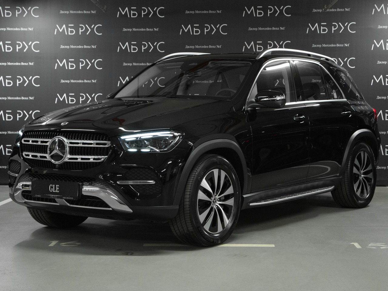 Mercedes-Benz GLE II (V167) [рестайлинг] 2.0 AT 4Matic (258 л.с.) Base Чёрный 2026 