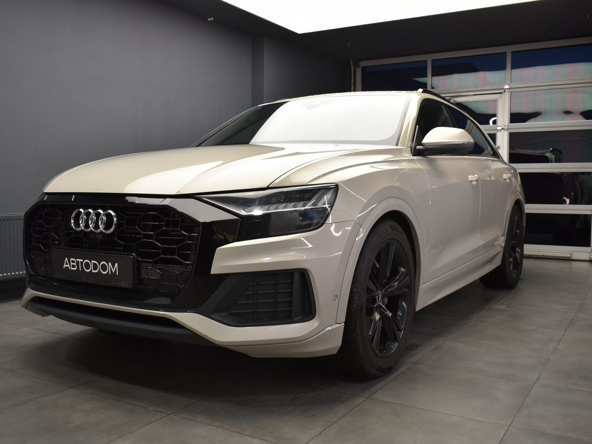 Автомобиль Audi Q8 I поколение (4M) 3.0d AT 4WD (249 л.с.) Base Коричневый 2021 с пробегом 111 829 км