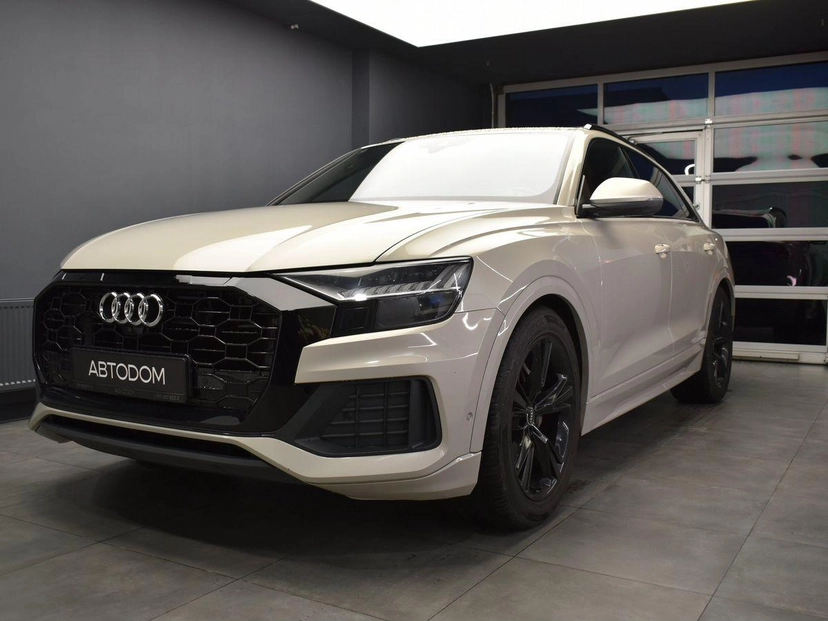 Автомобиль Audi Q8 I поколение (4M) 3.0d AT 4WD (249 л.с.) Base Коричневый 2021 с пробегом 111 829 км