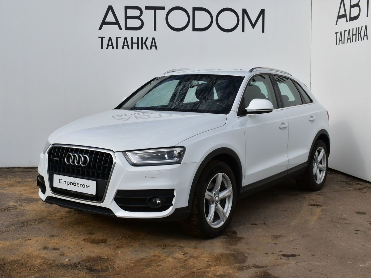 Автомобиль Audi Q3 I поколение (8U) 2.0 AMT 4WD (211 л.с.) Base Белый 2011 с пробегом 103 377 км