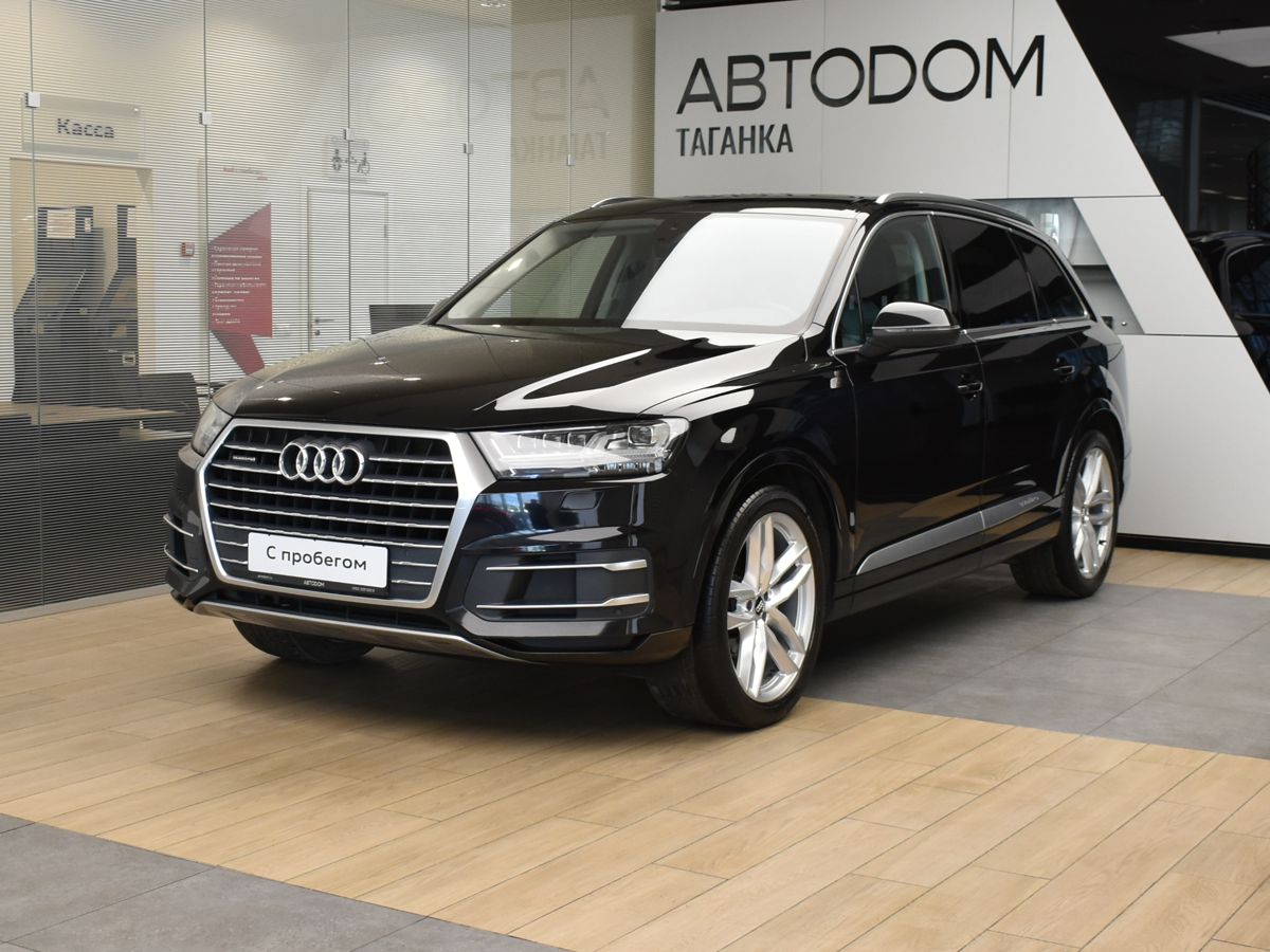 Audi Q7 II поколение (4M) 3.0d AT 4WD (249 л.с.) Business Чёрный 2019 с пробегом 85 823 км