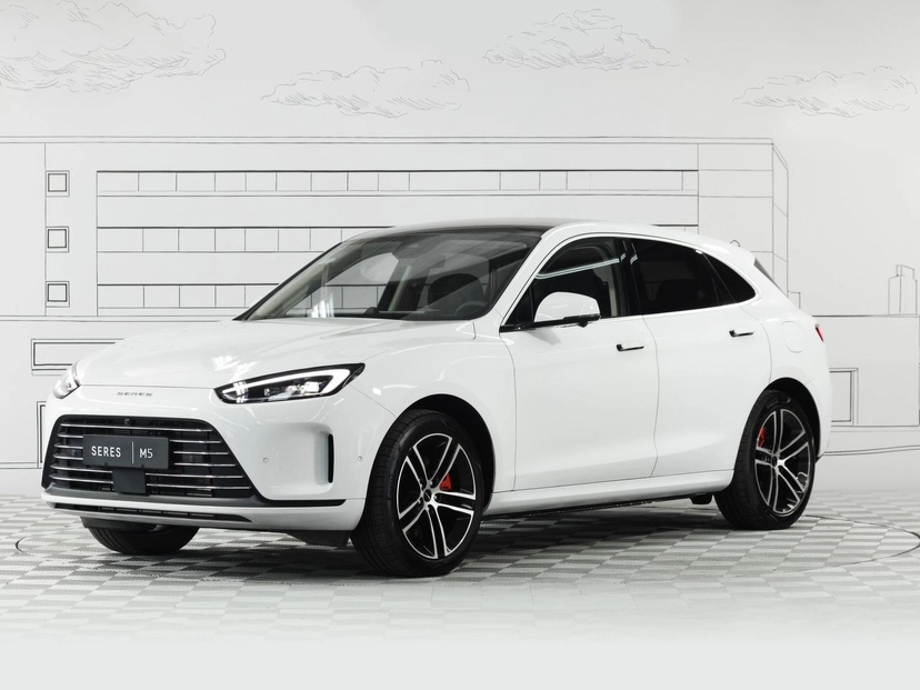 Автомобиль Seres M5 I поколение 1.5hyb AT 4WD (487 л.с.) Premium Белый 2024