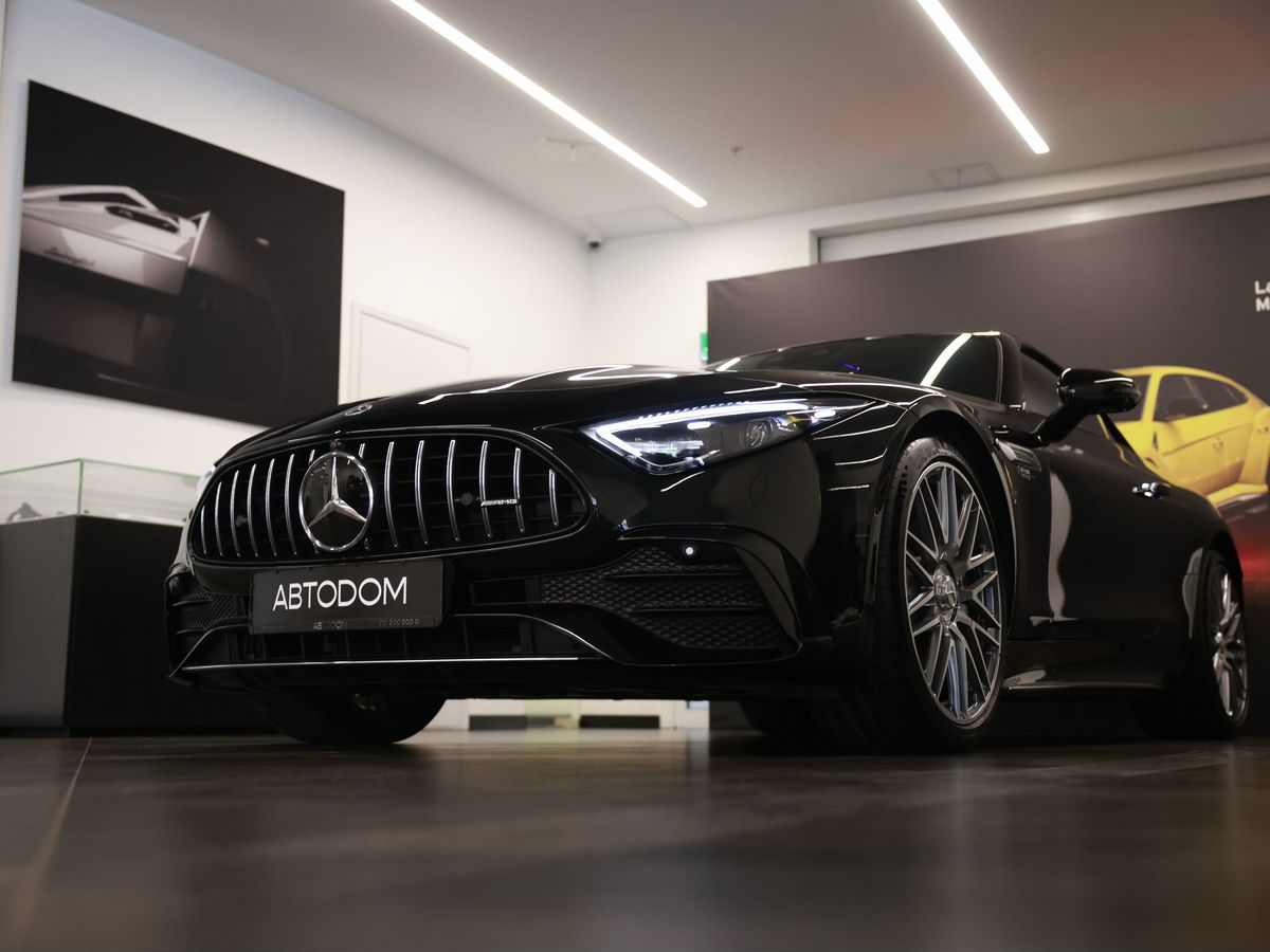 Mercedes-Benz SL AMG IV поколение (R232) SL 43 AMG 2.0 AT (381 л.с.) AMG Чёрный 2022 с пробегом 3 480 км