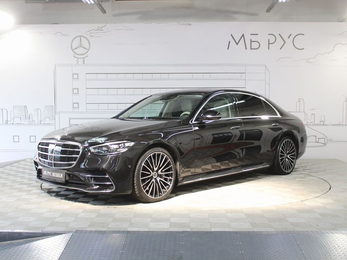 Mercedes-Benz S-Класс VII поколение (W223) 450 3.0 AT 4Matic (367 л.с.) Business Чёрный 2021 с пробегом 12 757 км