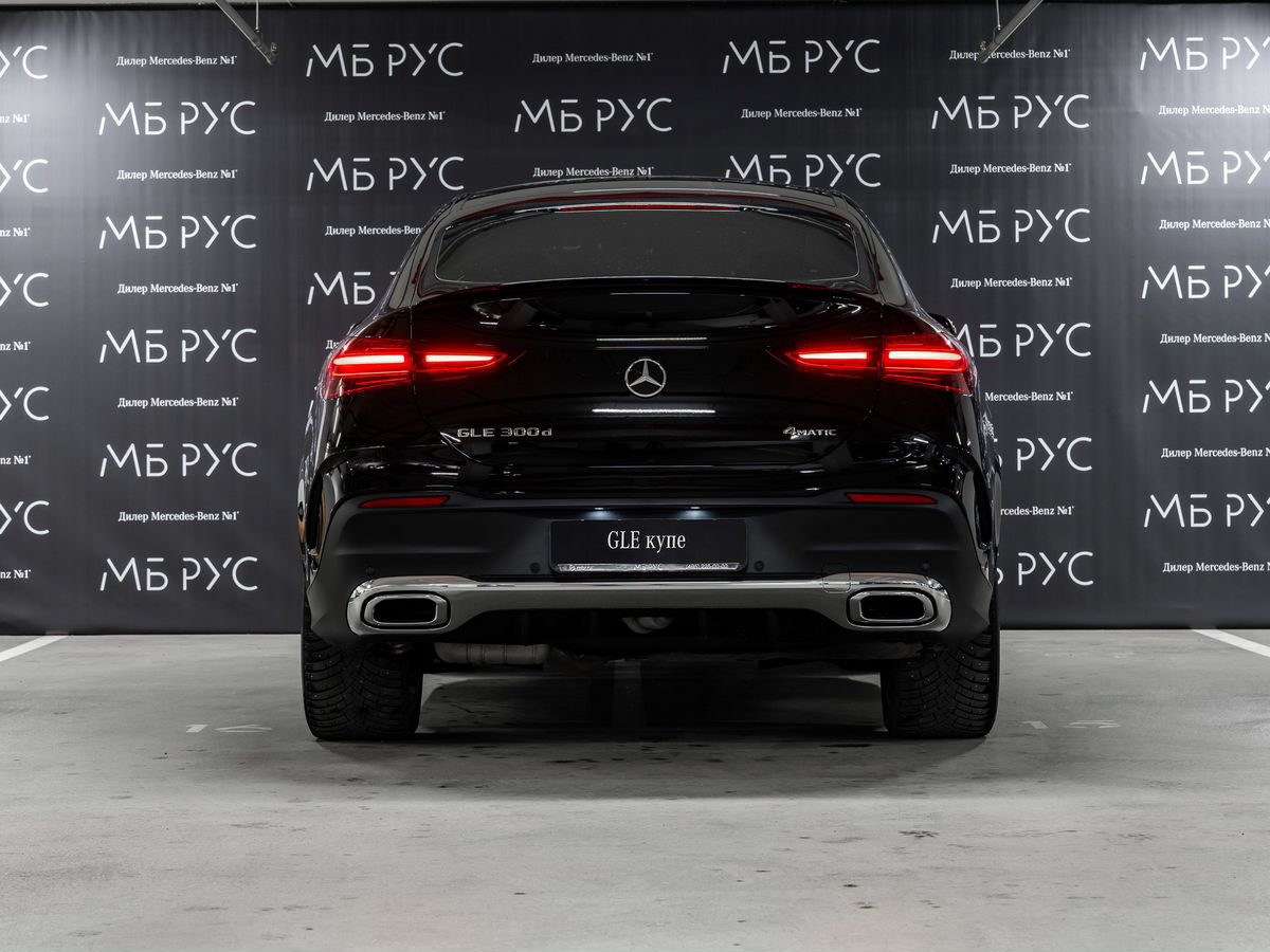 Автомобиль Mercedes-Benz GLE coupe II (C167) [рестайлинг] 300 2.0d AT 4Matic (269 л.с.) Base Чёрный 2025 с пробегом 980 км