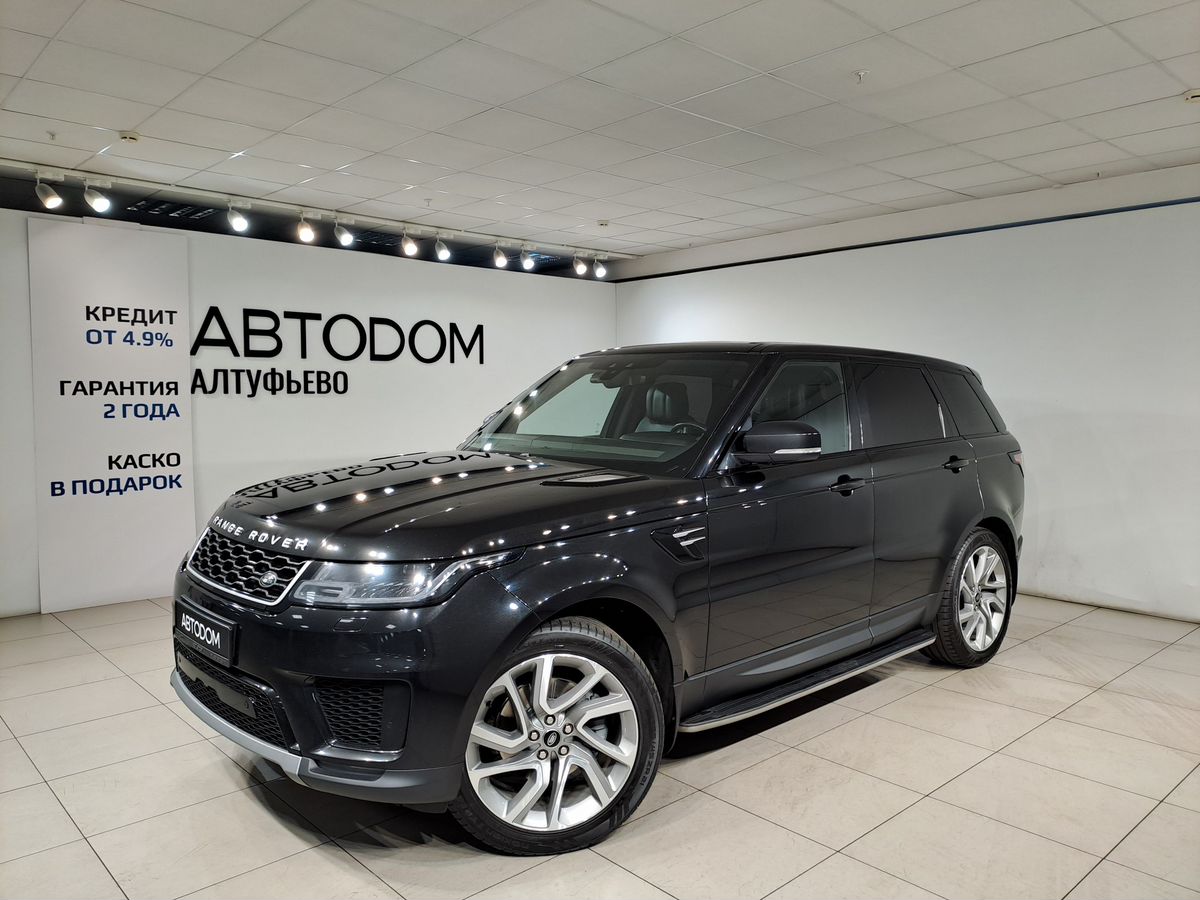 Land Rover Range Rover Sport II [рестайлинг] 3.0d AT 4WD (249 л.с.) SE Чёрный 2019 с пробегом 190 901 км