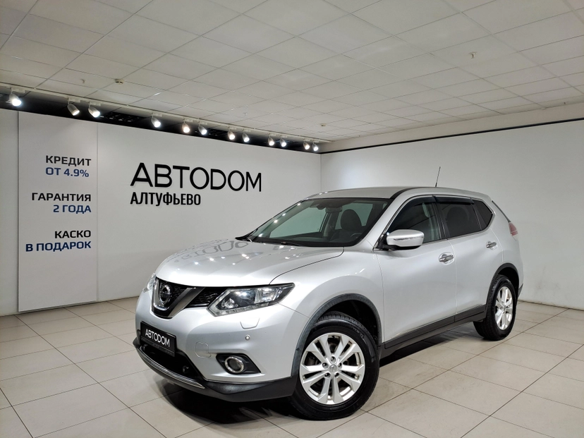 Автомобиль Nissan X-Trail III поколение (T32) 2.0 CVT (144 л.с.) SE+ Серебристый 2015 с пробегом 155 773 км
