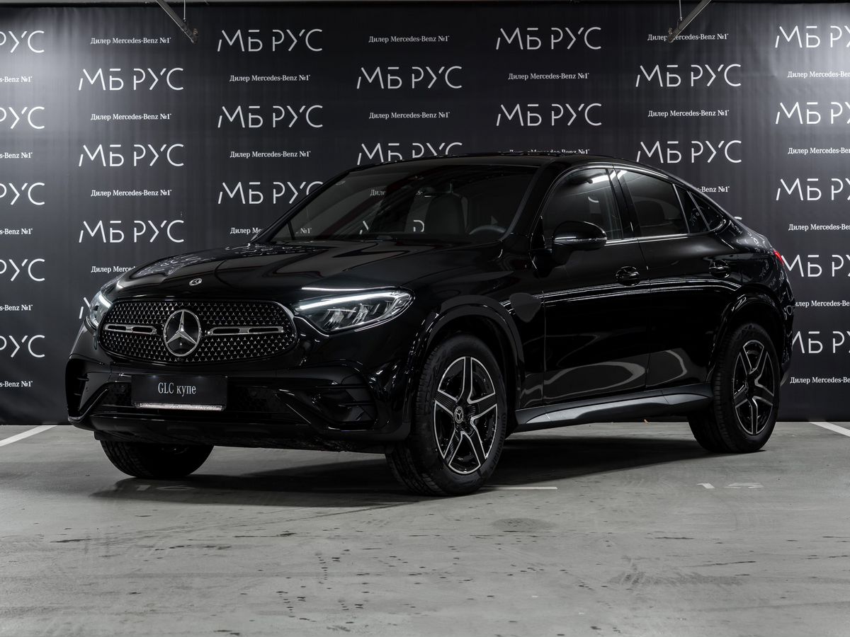 Автомобиль Mercedes-Benz GLC coupe II поколение (C254) 2.0 AT 4Matic (204 л.с.) Base Чёрный 2025 с пробегом 20 км