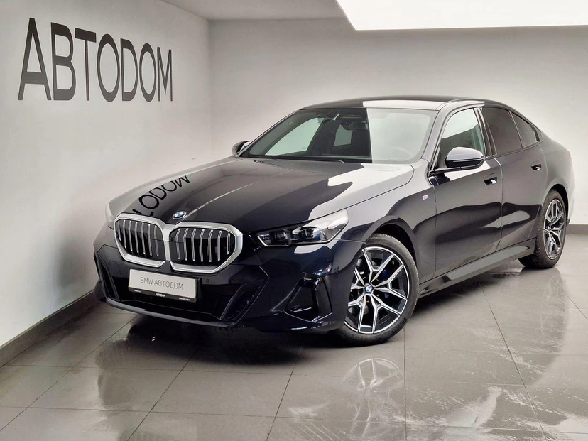 BMW 5 серии VIII поколение (G60) 2.0d AT 4WD (197 л.с.) Base Чёрный 2025