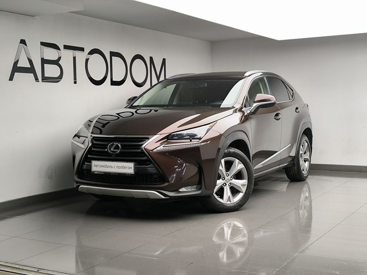 Lexus NX I поколение 2.0 AT 4WD (238 л.с.) Exclusive 2 Коричневый 2016 с пробегом 180 379 км