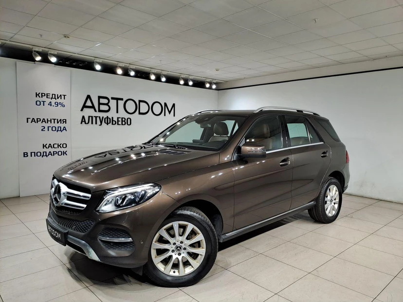 Mercedes-Benz GLE I поколение (W166) 350 3.0d AT 4Matic (249 л.с.) Особая серия Коричневый 2017 с пробегом 321 000 км