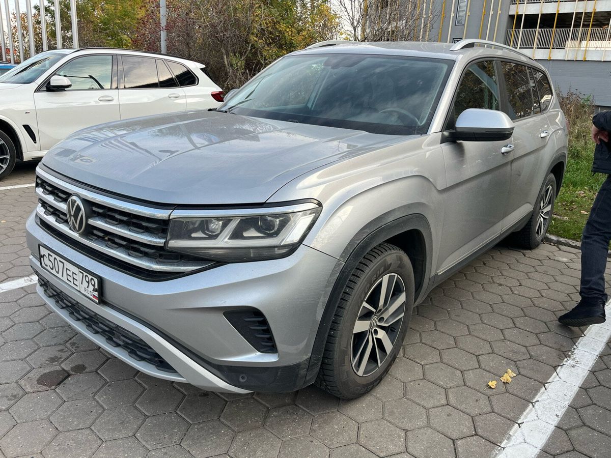 Volkswagen Teramont I [рестайлинг] 2.0 AT 4WD (220 л.с.) Exclusive Серый 2021 с пробегом 177 154 км