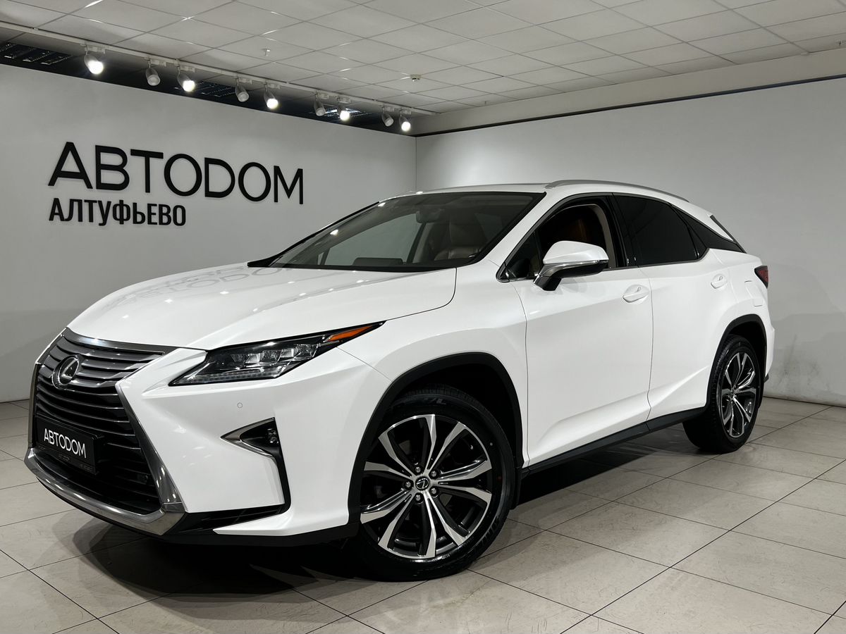 Lexus RX IV поколение 3.5 AT 4WD (300 л.с.) Premium Белый 2019 с пробегом 165 867 км
