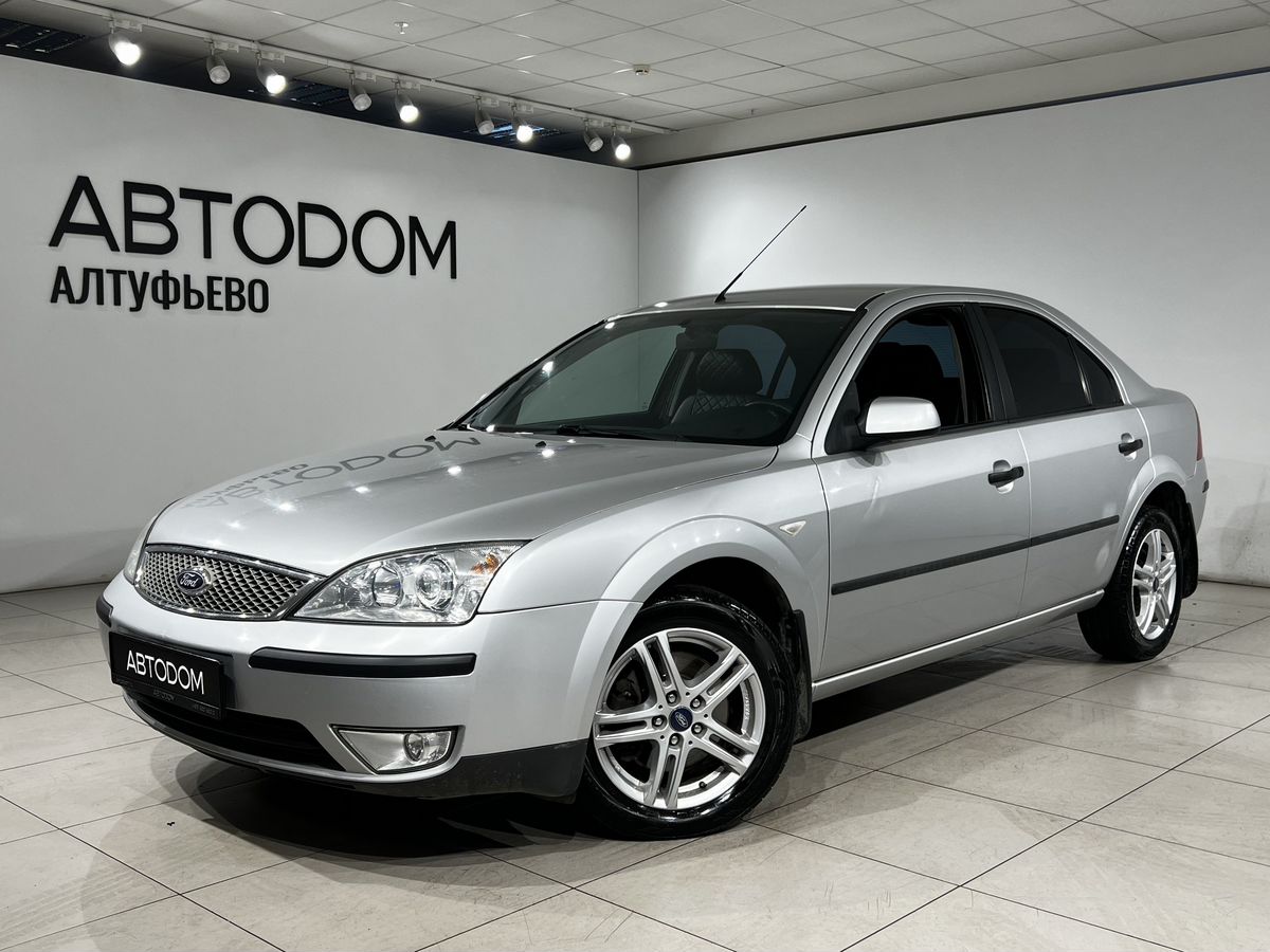 Ford Mondeo III [рестайлинг] 1.8 MT (125 л.с.) Base Серый 2003 с пробегом 130 525 км