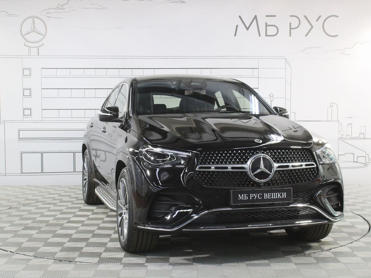 Автомобиль Mercedes-Benz GLE coupe II (C167) [рестайлинг] 3.0 AT 4Matic (380 л.с.) Base Чёрный 2025 с пробегом 10 км