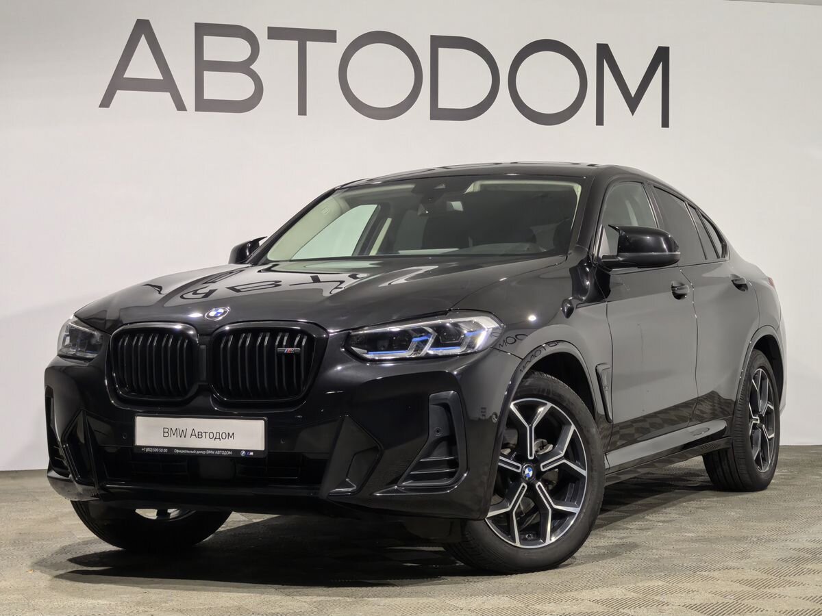BMW X4 II (G02) [рестайлинг] 2.0 AT 4WD (184 л.с.) Lifestyle Чёрный 2022 с пробегом 70 451 км