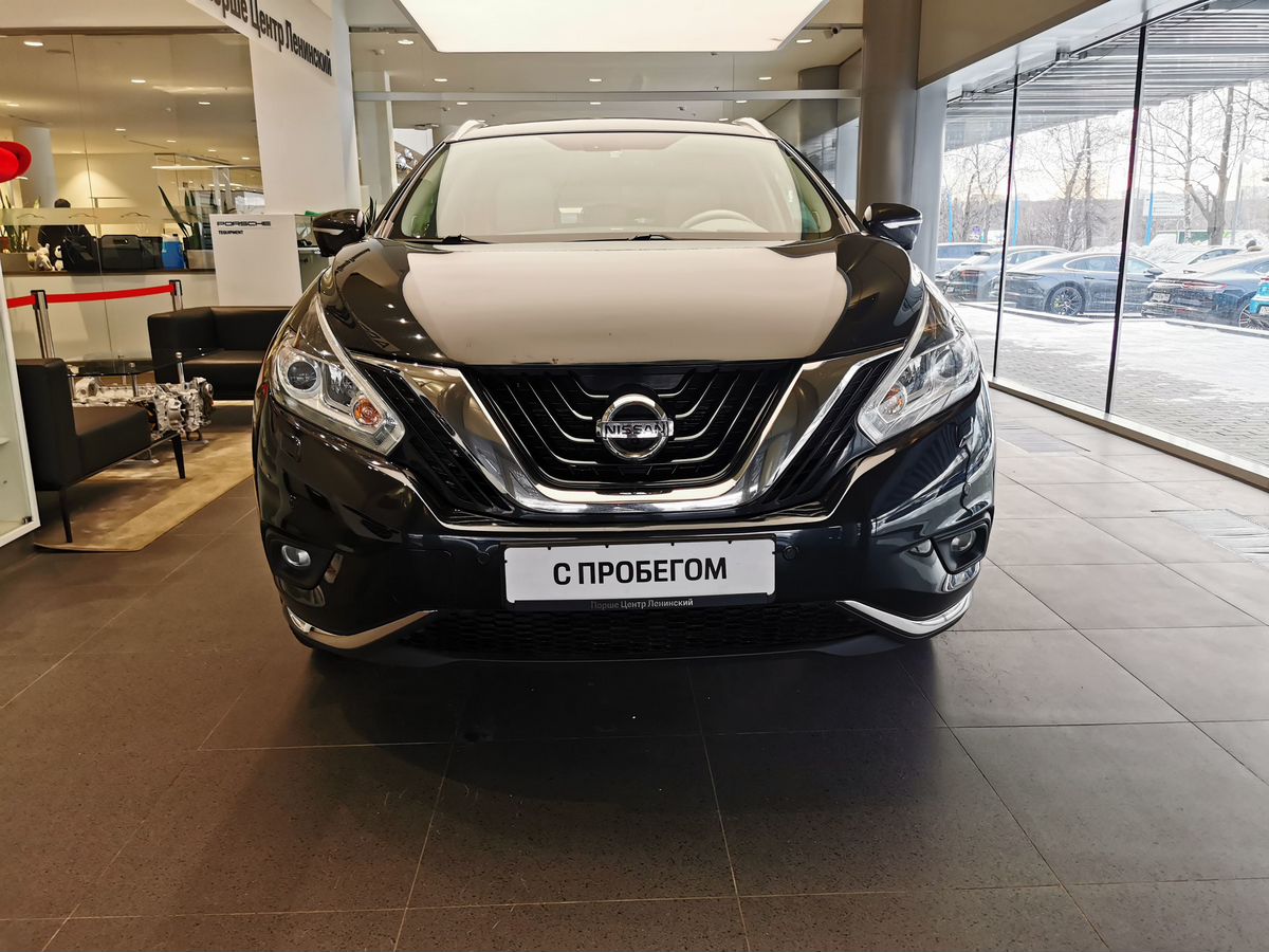 Автомобиль Nissan Murano III поколение (Z52) 3.5 CVT 4WD (249 л.с.) High+ Чёрный 2017 с пробегом 81 664 км