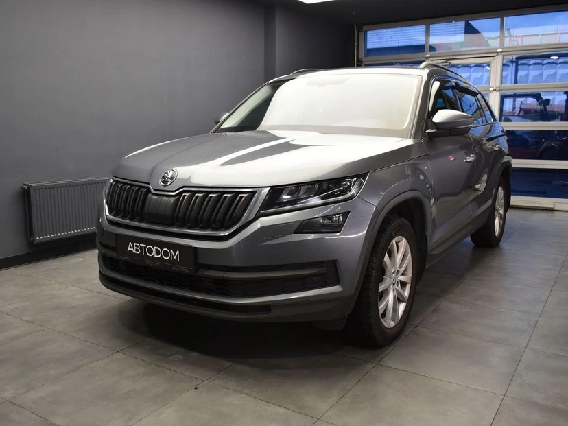 Skoda Kodiaq I поколение 2.0 AMT 4WD (180 л.с.) Style Plus Серый 2018 с пробегом 194 236 км