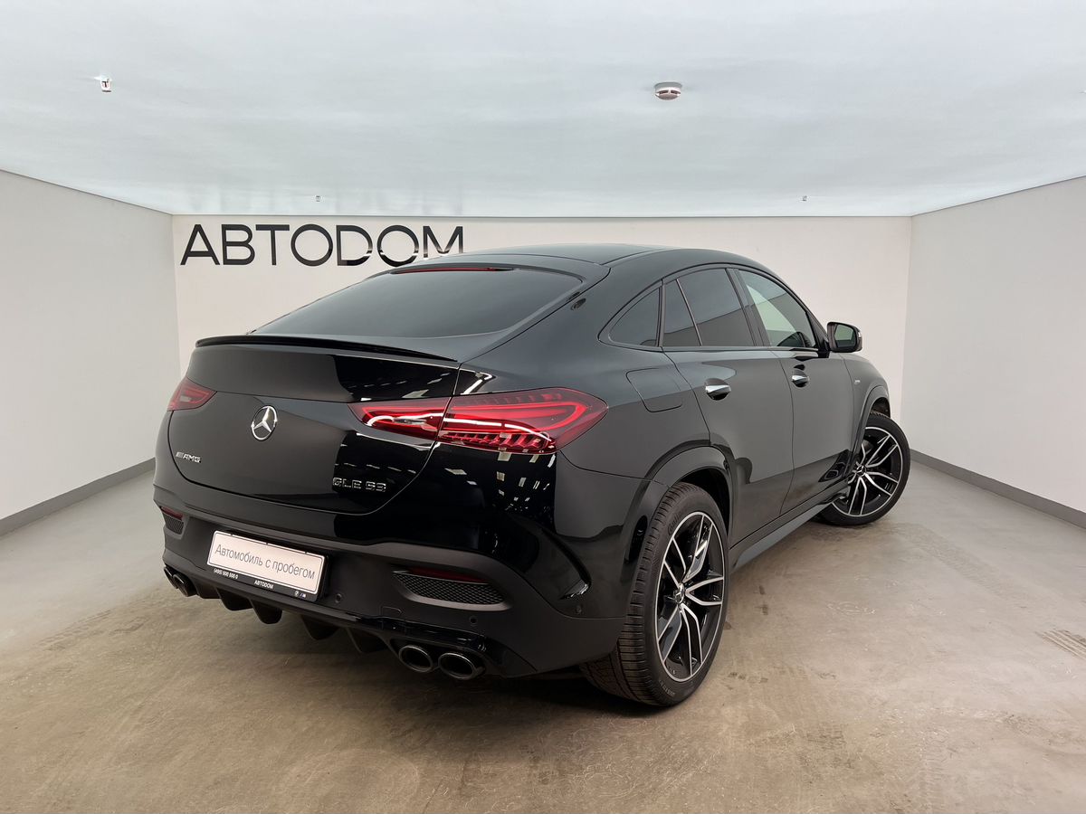 Автомобиль Mercedes-Benz GLE coupe AMG II (C167) [рестайлинг] 53 AMG 3.0 AT 4Matic (435 л.с.) Base Чёрный 2025 с пробегом 13 327 км