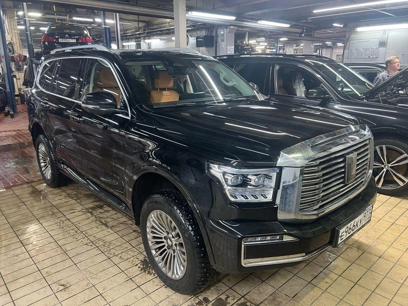 Автомобиль TANK 500 I поколение 3.0 AT 4WD (299 л.с.) Premium Чёрный 2024 с пробегом 22 334 км