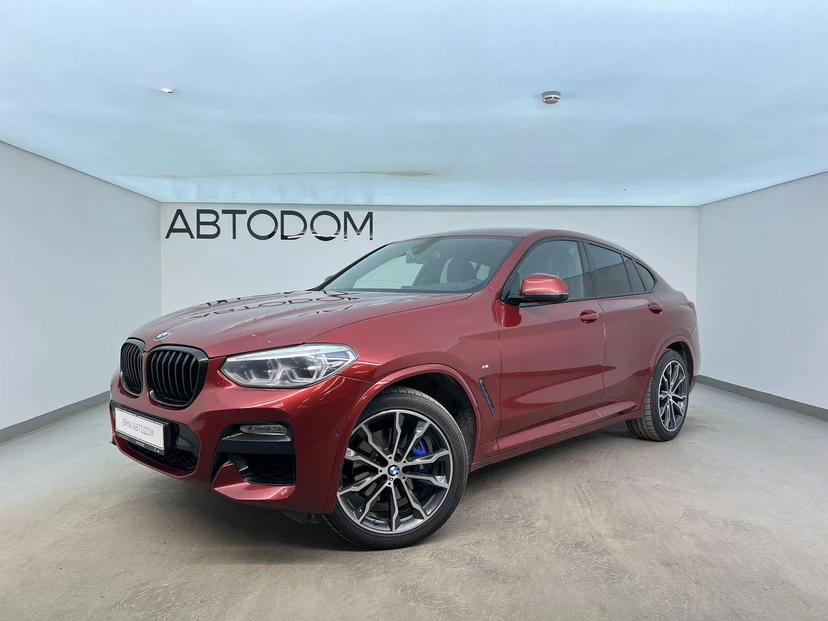 BMW X4 II поколение (G02) 2.0 AT 4WD (249 л.с.) M Sport Красный 2018 с пробегом 93 700 км