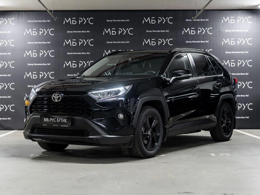 Автомобиль Toyota RAV4 V поколение (XA50) 2.0 CVT 4WD (149 л.с.) Prestige Чёрный 2021 с пробегом 42 000 км